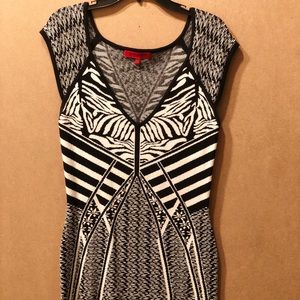 Body con sweater mini dress